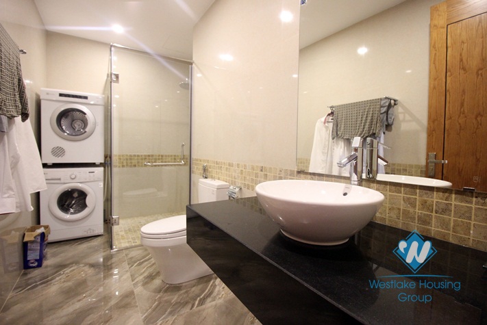 New and modern 3 bed apartment for rent in Truc Bach
